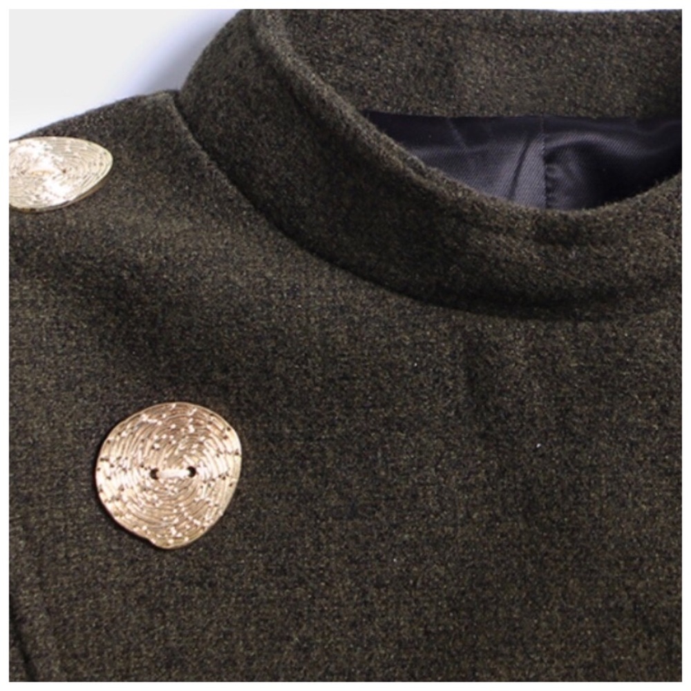 💐 The EMESTA Metallic Military Coat - Picture 3 of 8